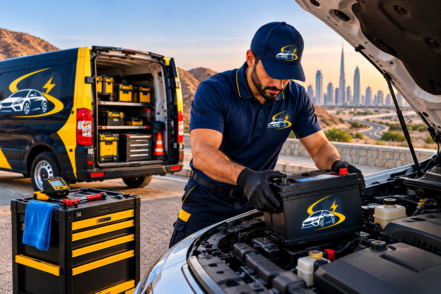 Flatbed Car Recovery and Towing in Dubai